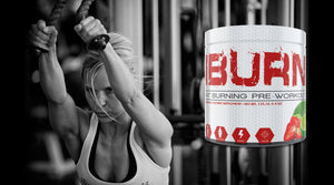 iBurn Fat Burning Pre-Workout Supplement by M4 Nutrition